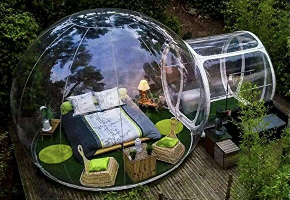 outdoor tent bubble